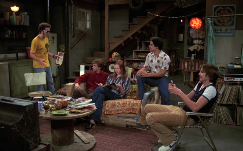 Nike Sneakers (White) Worn by Ashton Kutcher as Michael Kelso in That '70s Show S06E18