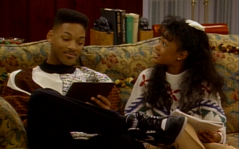 Nike Sneakers in Black Worn by Will Smith in The Fresh Prince of Bel-Air S01E17
