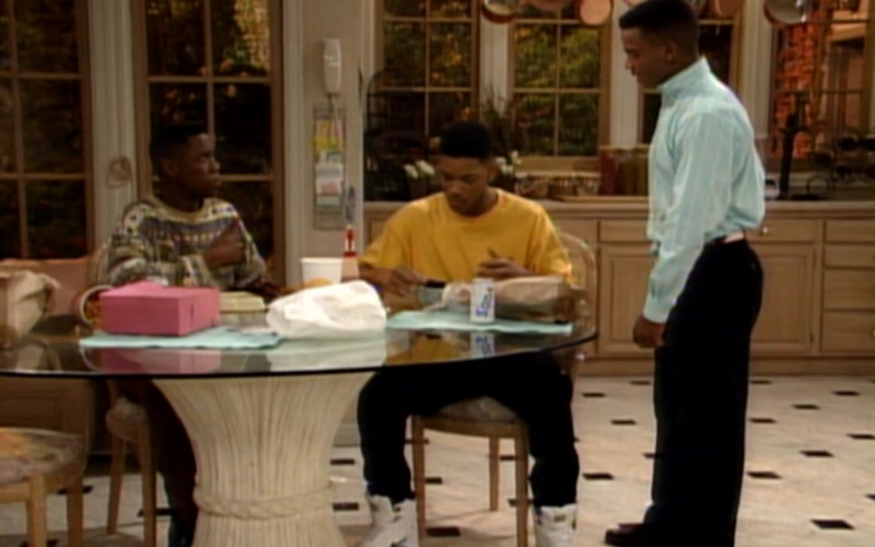 Nike White High Top Sneakers Outfit Idea of Will Smith in The Fresh Prince of Bel-Air S02E15 (1)