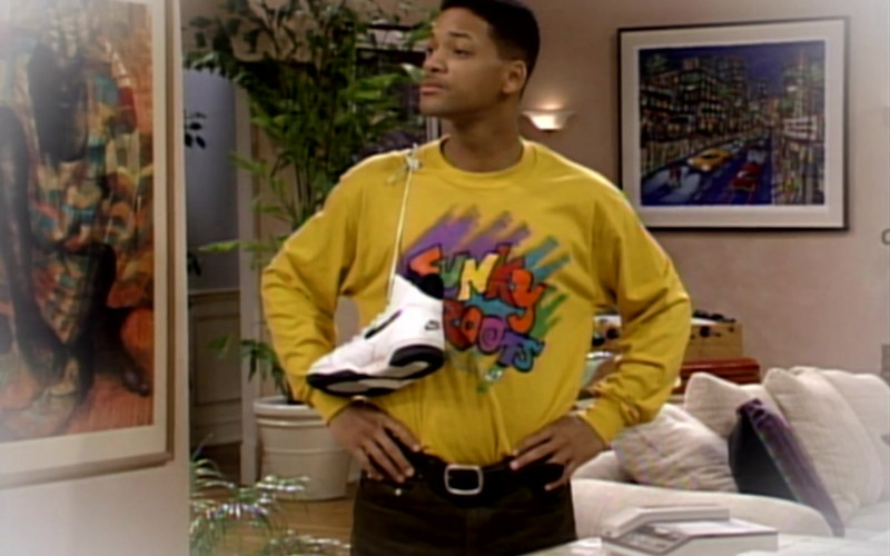 Nike White Sneakers of Will Smith in The Fresh Prince of Bel-Air S03E16 (1)