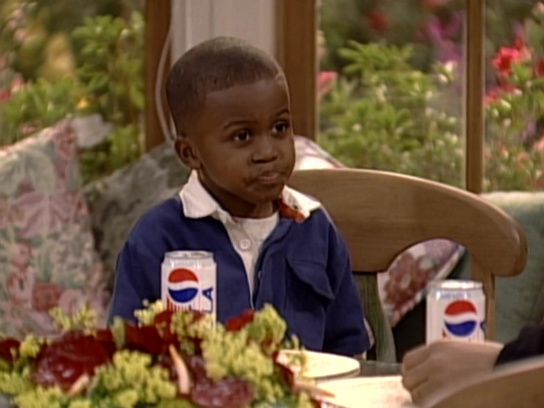 Pepsi Soda Enjoyed by Ross Bagley as Nicky Banks in The Fresh Prince of Bel-Air S06E20 (1)
