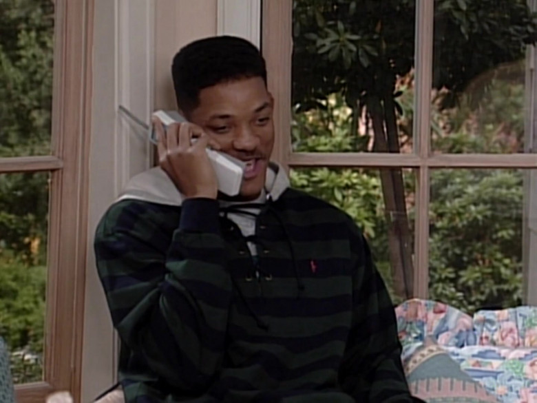 Ralph Lauren Hoodie Fashion Outfit Worn by Will Smith in The Fresh Prince of Bel-Air S05E14