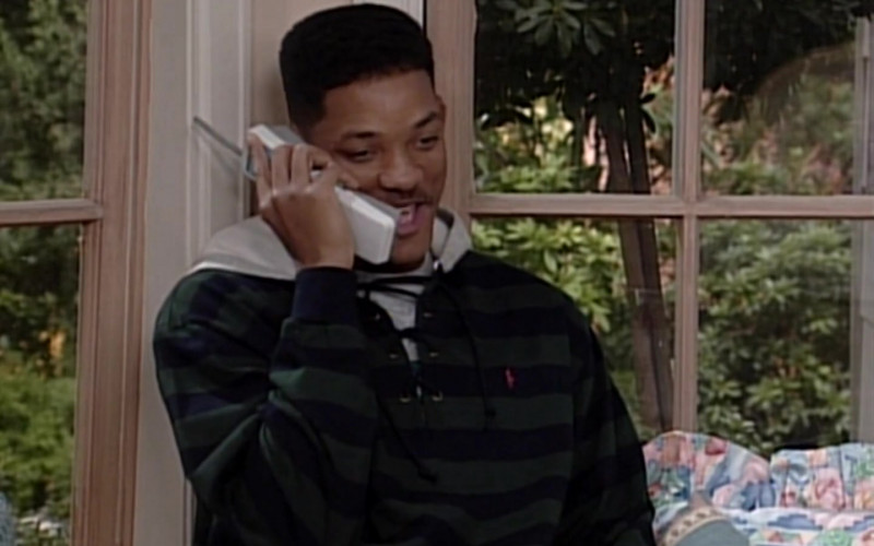 Ralph Lauren Hoodie Fashion Outfit Worn by Will Smith in The Fresh Prince of Bel-Air S05E14