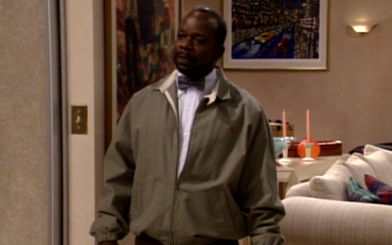 Ralph Lauren Jacket of Joseph Marcell as Geoffrey Butler in The Fresh Prince of Bel-Air S03E01