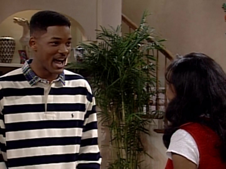 Ralph Lauren Long Sleeve Shirt Outfit of Will Smith in The Fresh Prince of Bel-Air S05E17 (1)