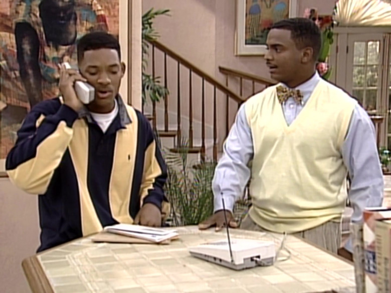 Ralph Lauren Oversized Long Sleeved Shirt Outfit of Will Smith in The Fresh Prince of Bel-Air S06E04 (2)