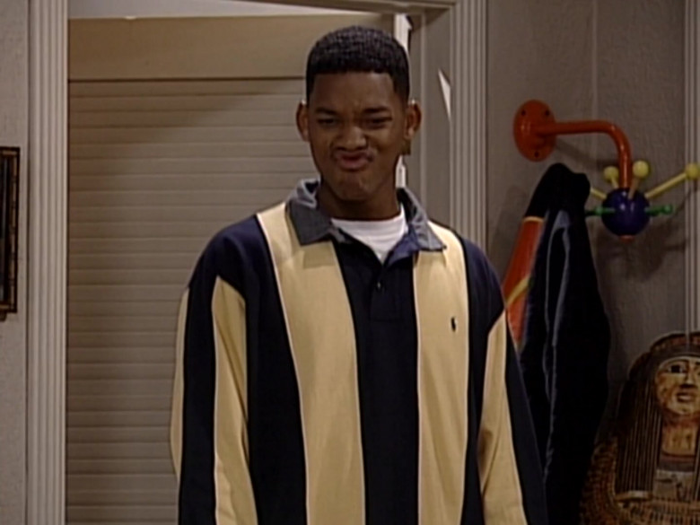 Ralph Lauren Oversized Long Sleeved Shirt Outfit of Will Smith in The Fresh Prince of Bel-Air S06E04 (6)