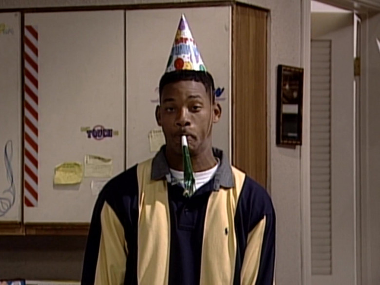 Ralph Lauren Oversized Long Sleeved Shirt Outfit of Will Smith in The Fresh Prince of Bel-Air S06E04 (7)