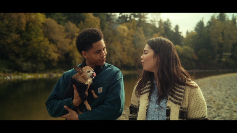 Rhenzy Feliz as Ty Wears Carhartt Jacket Outfit in All Together Now Movie (3)