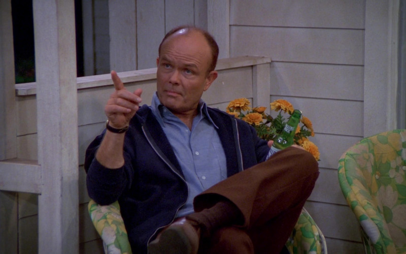Rolling Rock Beer Bottle Held by Kurtwood Smith as Red Forman in That '70s Show S02E09