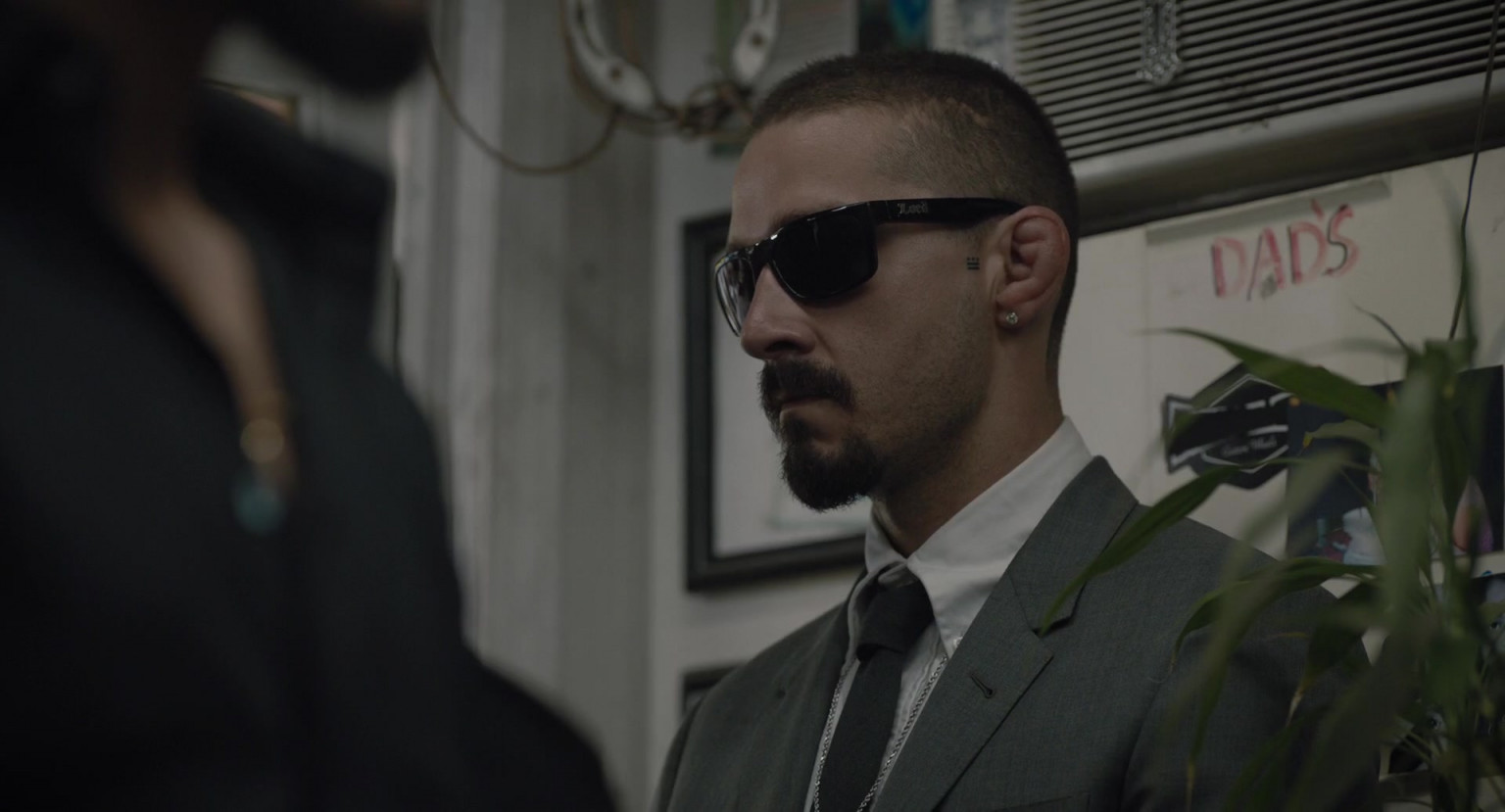 Locs Sunglasses Of Shia LaBeouf As Creeper In The Tax Collector (2020)
