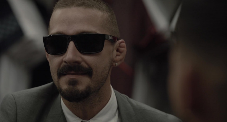 Locs Sunglasses Of Shia LaBeouf As Creeper In The Tax Collector (2020)