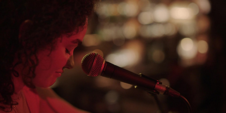 Shure Microphone in Little Voice S01E09