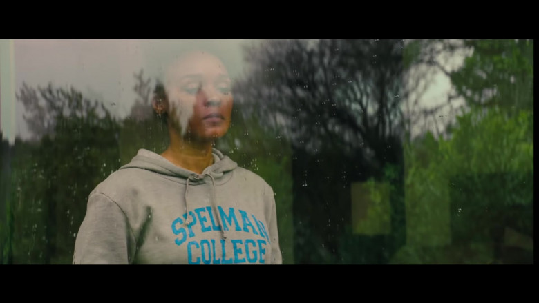 Spelman College Hoodie Outfit of Janelle Monáe in Antebellum