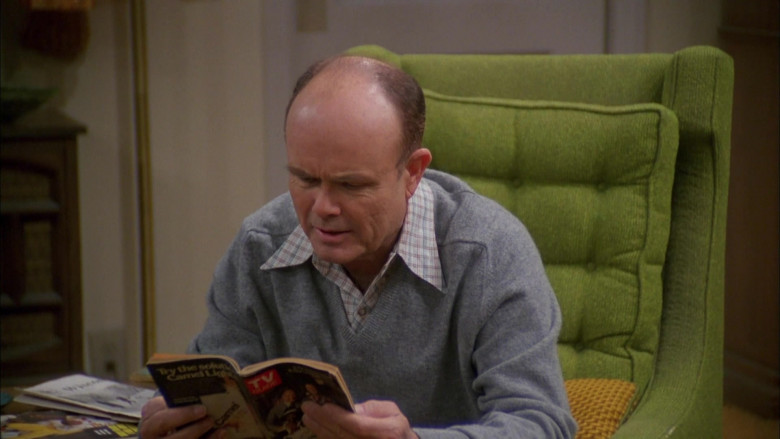 TV Guide Magazine Held by Kurtwood Smith as Red Forman in That '70s Show S03E17