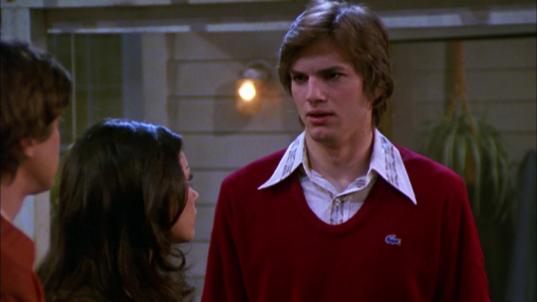 That '70s Show Outfits – Lacoste Sweater of Ashton Kutcher as Michael