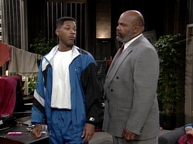 The Fresh Prince of Bel-Air Outfits – Starter Tracksuit and White T-Shirt Worn by Will Smith (1)