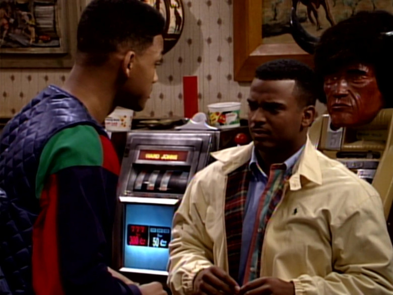 The Fresh Prince of Bel-Air S03E21 – Ralph Lauren Jacket Outfit of Alfonso Ribeiro as Carlton