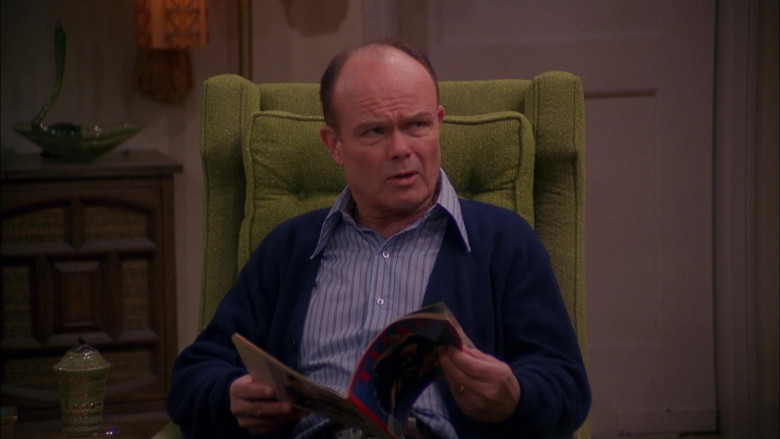 Time Magazine Held by Kurtwood Smith as Red Forman in That '70s Show S03E09