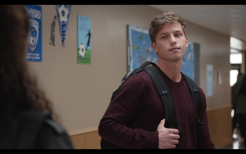 UA Charged Backpack Carried by Brandon Butler as Brady Finch in Trinkets S02E09 (1)