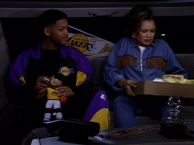 Will Smith Wears Starter Los Angeles Lakers Tracksuit Outfit (2)