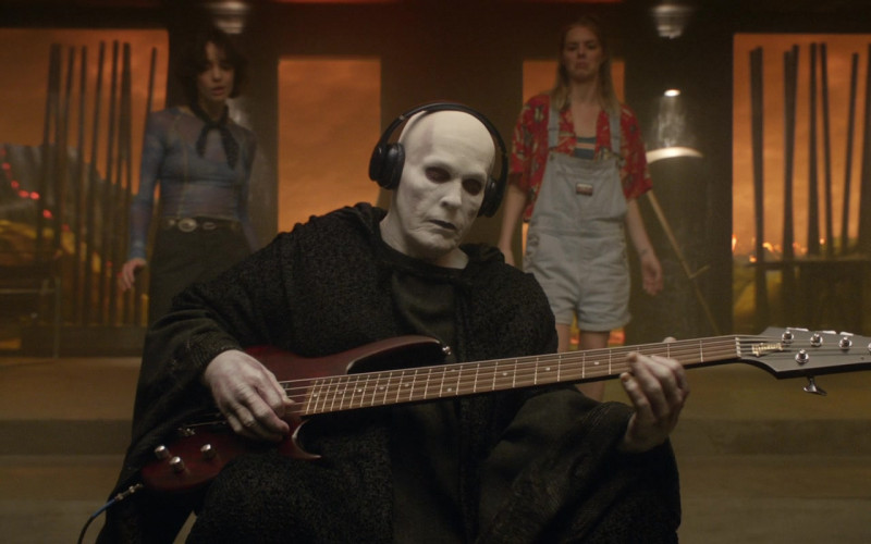 William Sadler as Grim Reaper The Personification of Death Using Gibson Guitar in Bill & Ted Face the Music