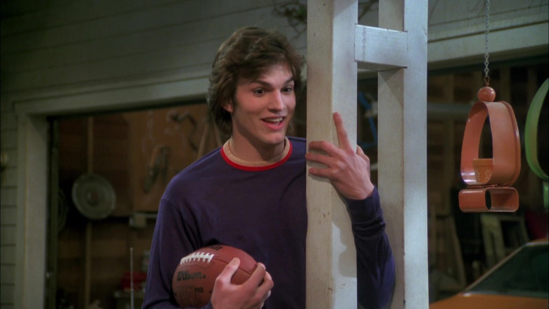 Wilson NFL Football of Ashton Kutcher as Michael in That '70s Show (1)