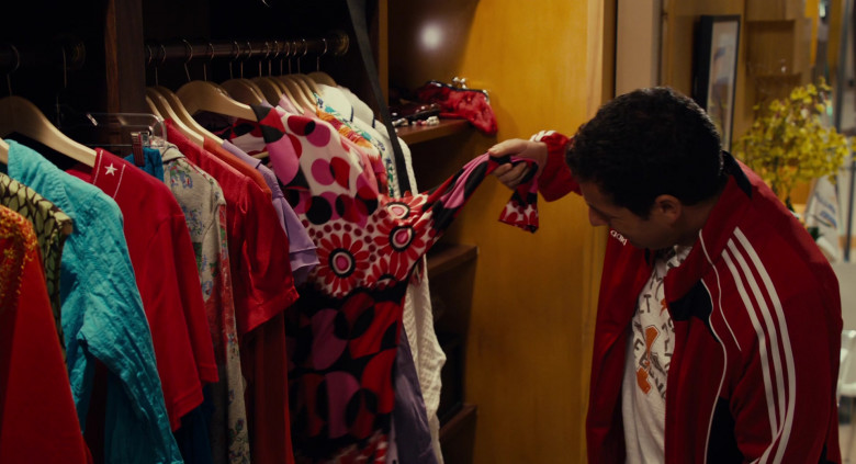 Adidas Red Tracksuit Jacket Worn by Adam Sandler as Jack in Jack and Jill Comedy Movie (1)
