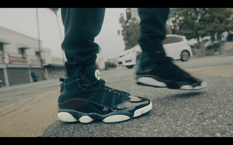 Air Jordan 6 Rings Black Basketball Trainers by Nike in Sneakerheads S01E01 101 (2020)
