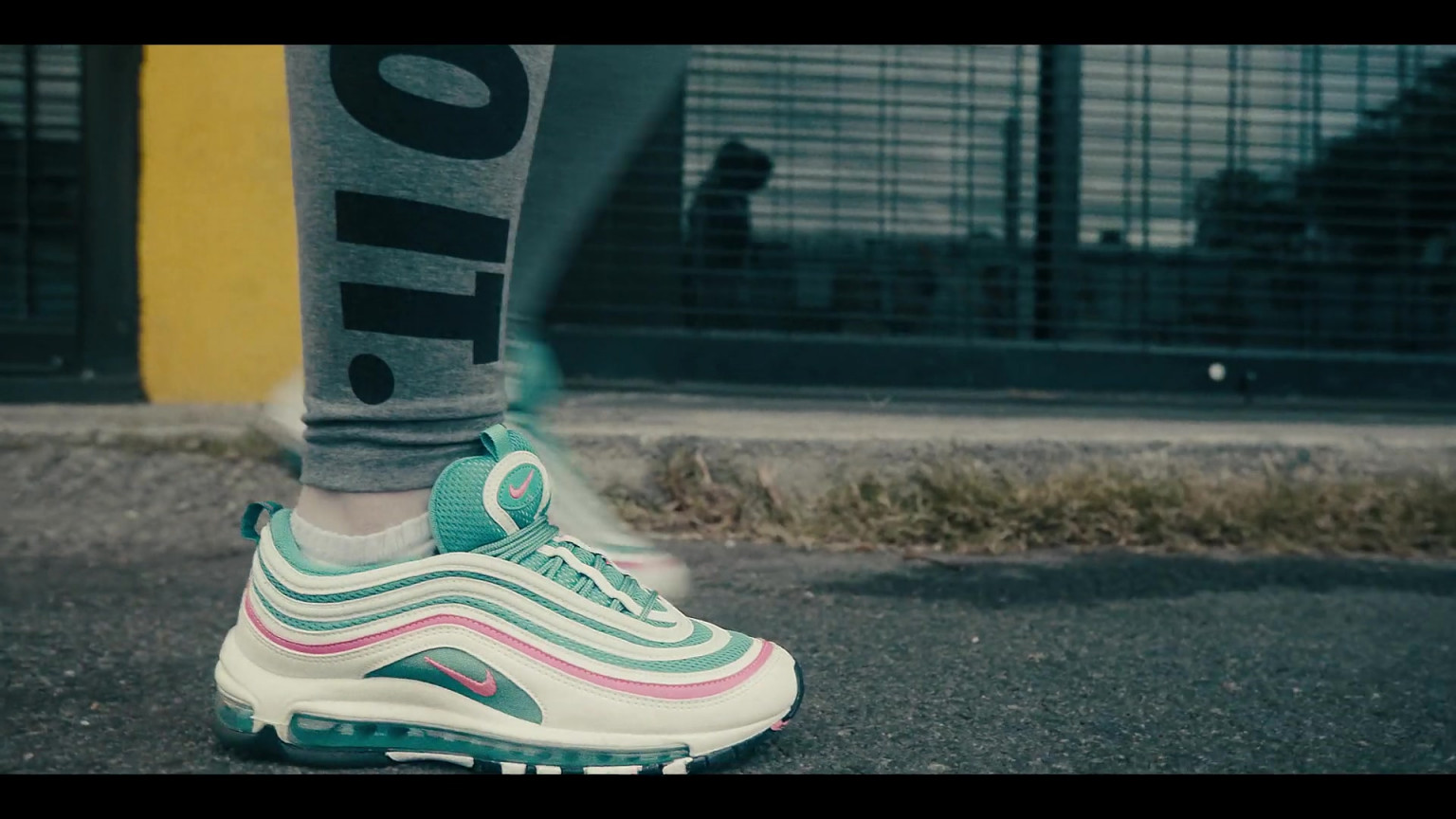 air max 97 south beach on feet