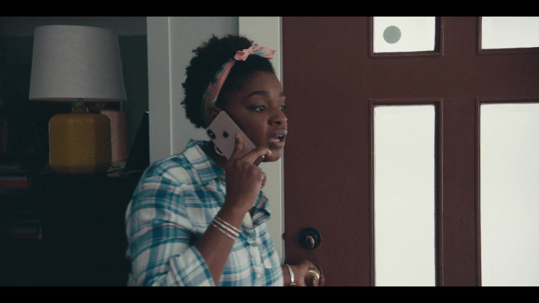 Apple iPhone Smartphone of Yaani King as Christine in Sneakerheads S01E04