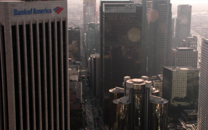 Bank of America and Paul Hastings Buildings in L.A.’s Finest S02E13