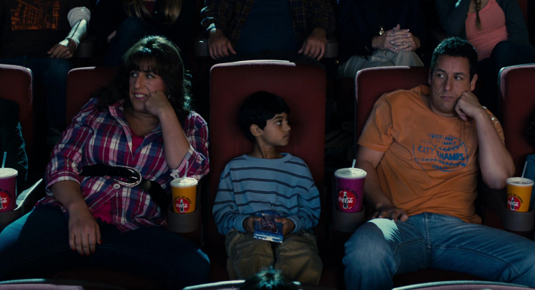 Coca-Cola Soda Enjoyed by Actors Adam Sandler & Rohan Chand in Jack and Jill Movie (2)