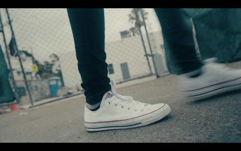 Converse AllStar White Shoes in Sneakerheads S01E01 101 (2020)