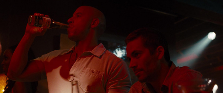 Corona Extra Beer of Vin Diesel as Dominic Toretto in Fast & Furious (1)