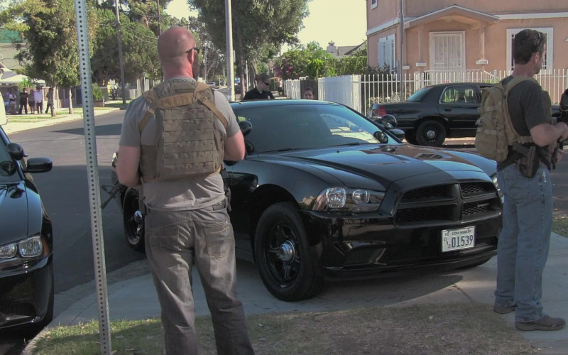 Dodge Charger Pursuit Black Car in End of Watch