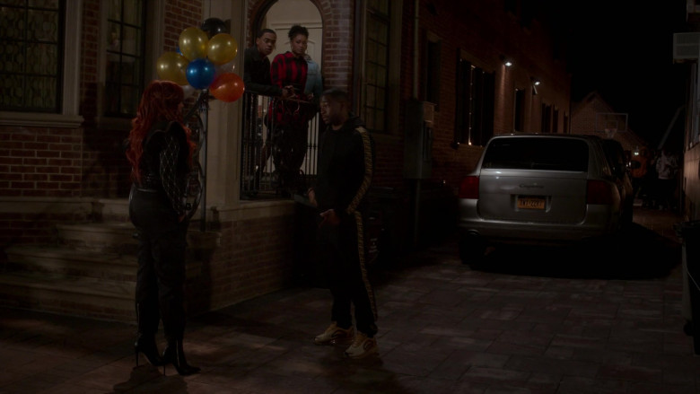 Fendi Hoodie and Sweatpants Outfit in Power Book II Ghost S01E01