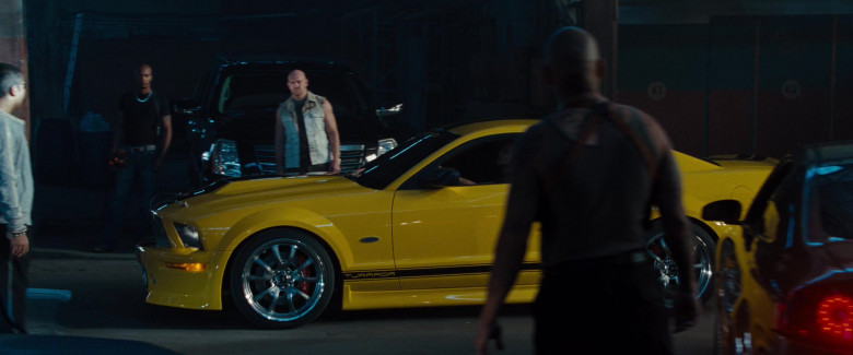 Ford Mustang GT 550R Tjaarda Yellow Car in Fast & Furious (1)