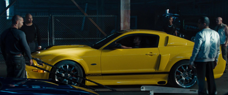 Ford Mustang GT 550R Tjaarda Yellow Car in Fast & Furious (2)