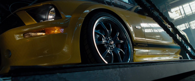 Ford Mustang GT 550R Tjaarda Yellow Car in Fast & Furious (3)