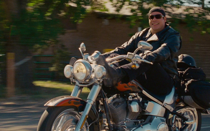 Harley-Davidson FLSTFSE Fat Boy Screamin Eagle Motorcycle of John Travolta as Woody Stevens in Wild Hogs (1)