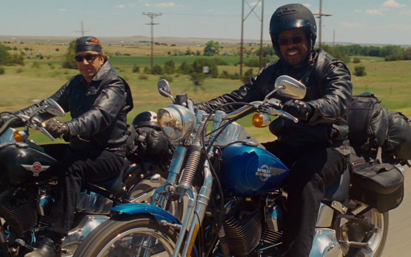 Harley-Davidson FXSTS Softail Springer Blue Motorcycle of Martin Lawrence as Bobby Davis in Wild Hogs (2)