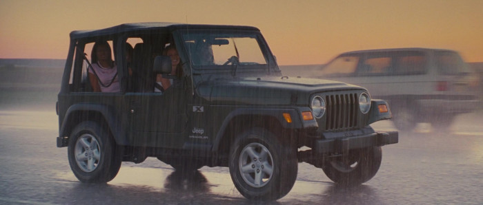 Jeep Wrangler Green Car In Wild Hogs (2007)