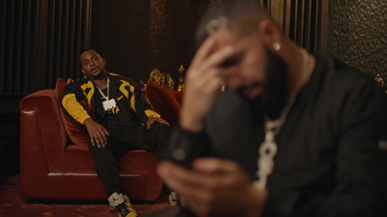 Jordan Yellow Sneakers in Popstar by DJ Khaled ft. Drake (2020)