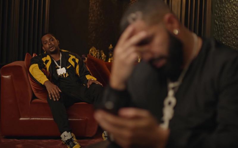 Jordan Yellow Sneakers in Popstar by DJ Khaled ft. Drake (2020)