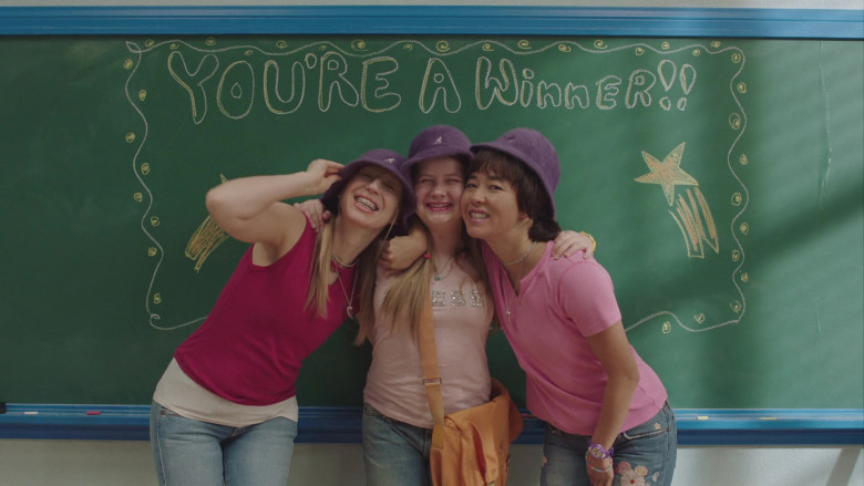 Kangol Furgora Purple Bucket Hat Worn by Anna Konkle in PEN15 S02E04 TV Show (3)