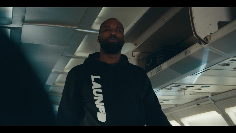 LAUNFD Men's Black Hoodie in Sneakerheads S01E04 (2)