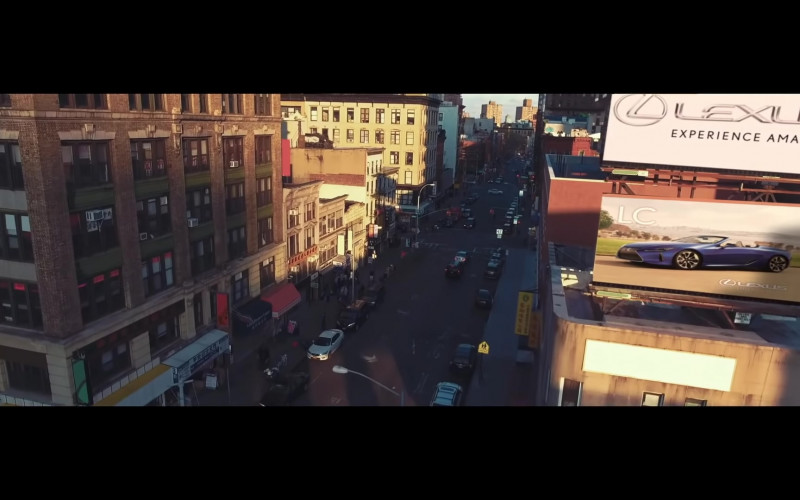Lexus Car Billboards in “Pa’ Ti + Lonely” by Jennifer Lopez & Maluma (2020)