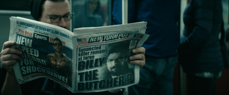 New York Post Newspaper in The Boys S02E01