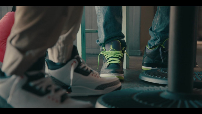 Nike AJ 3 Sneakers of Andrew Bachelor as Bobby in Sneakerheads Season 1 Episode 6